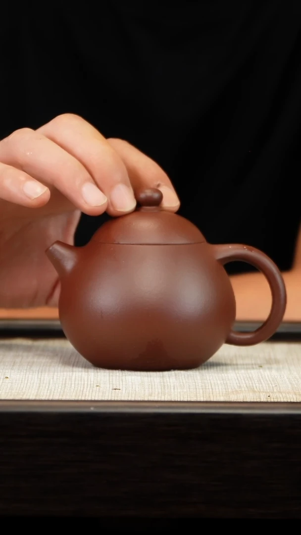 茶壶紫砂云根料龙蛋