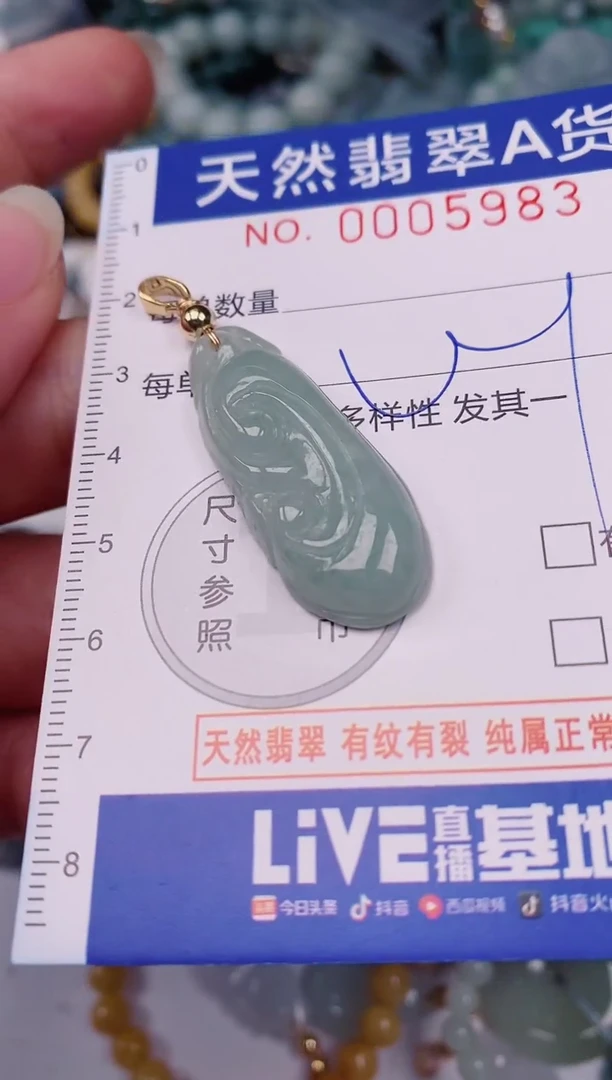 颈饰未镶嵌翡翠00005983