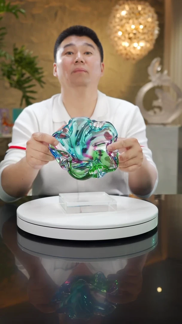 瓷片福利彩色果碗