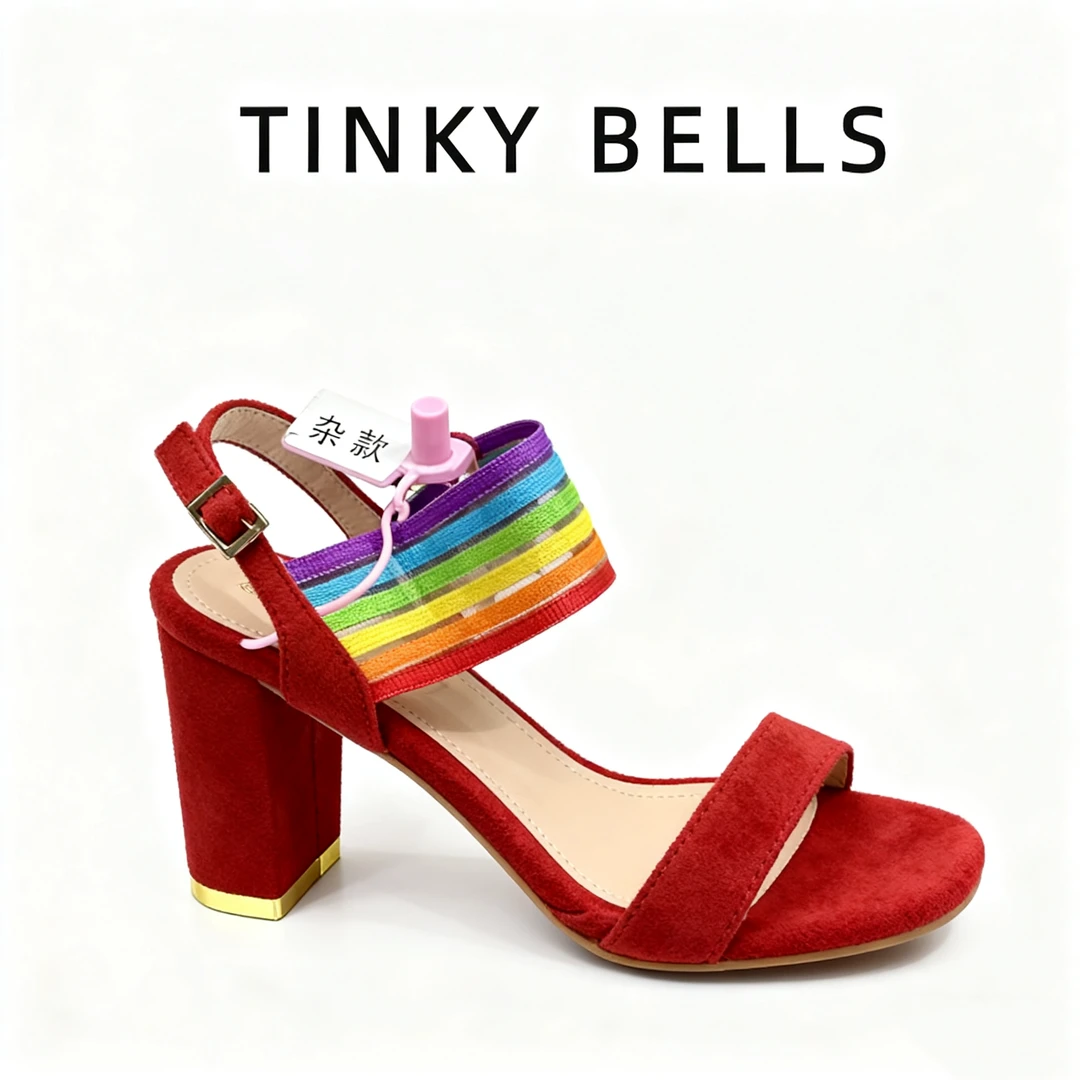 666-TINKY  BELLS-25年女款一字式扣带时装凉鞋-BIAO-裱-2号