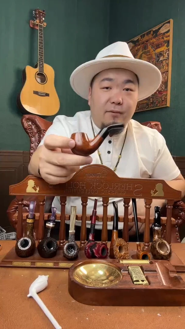 石楠木木雕款意大利进口石楠木烟斗