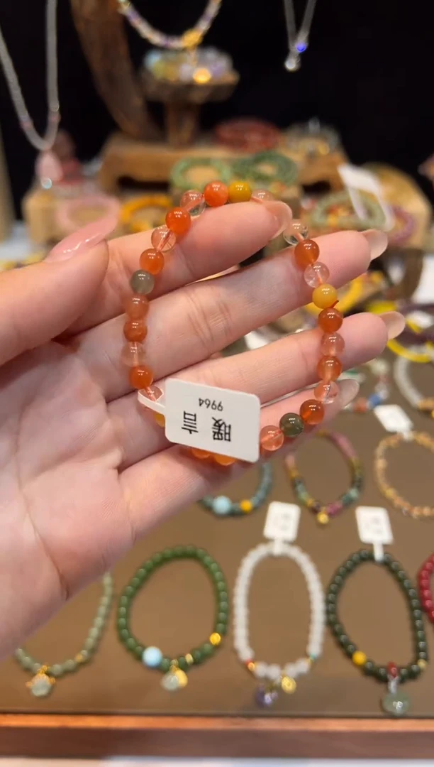 未镶嵌手链水晶手饰@@