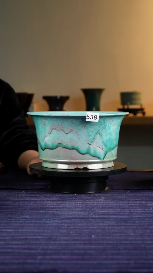 538窑变大花盆13/11.5/25.5/22.5