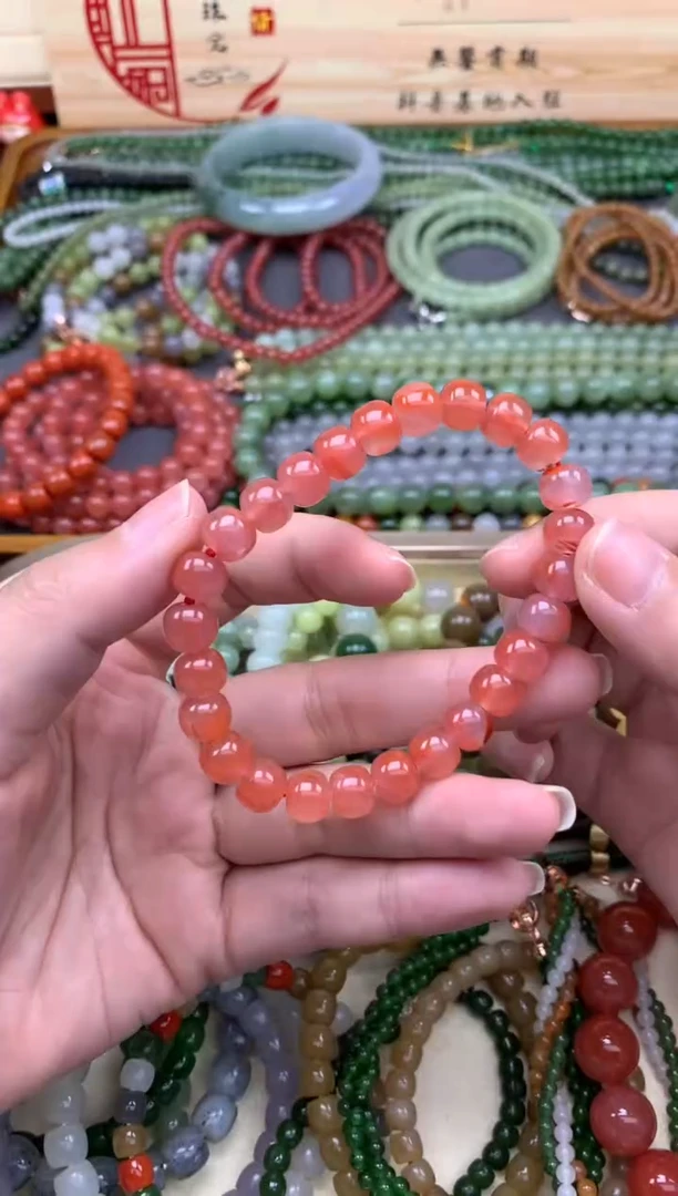 【闪购商品】南红玛瑙手链未镶嵌//////////