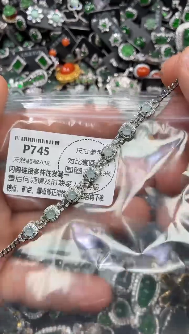 颈饰未镶嵌翡翠P745手链