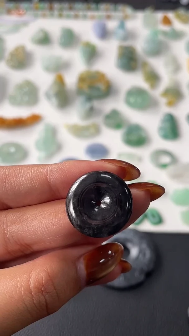 【闪购商品】定制翡翠未镶嵌扣子300+30