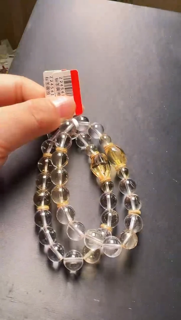 水晶手串未镶嵌白水晶日出时分   手串 Z24541 多样性发一