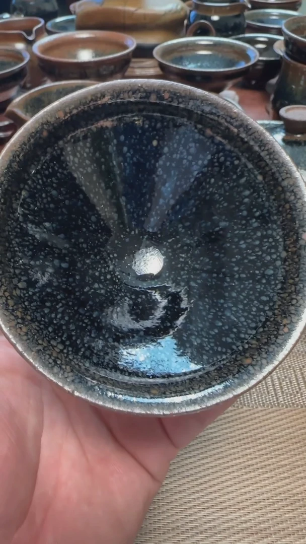 【闪购商品】茶盏通天龙窑柴烧建盏