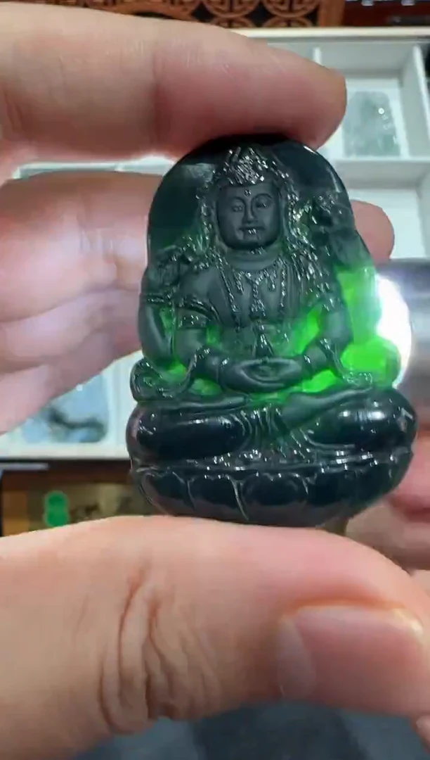 未镶嵌挂件翡翠A货翡翠多样性孤品
