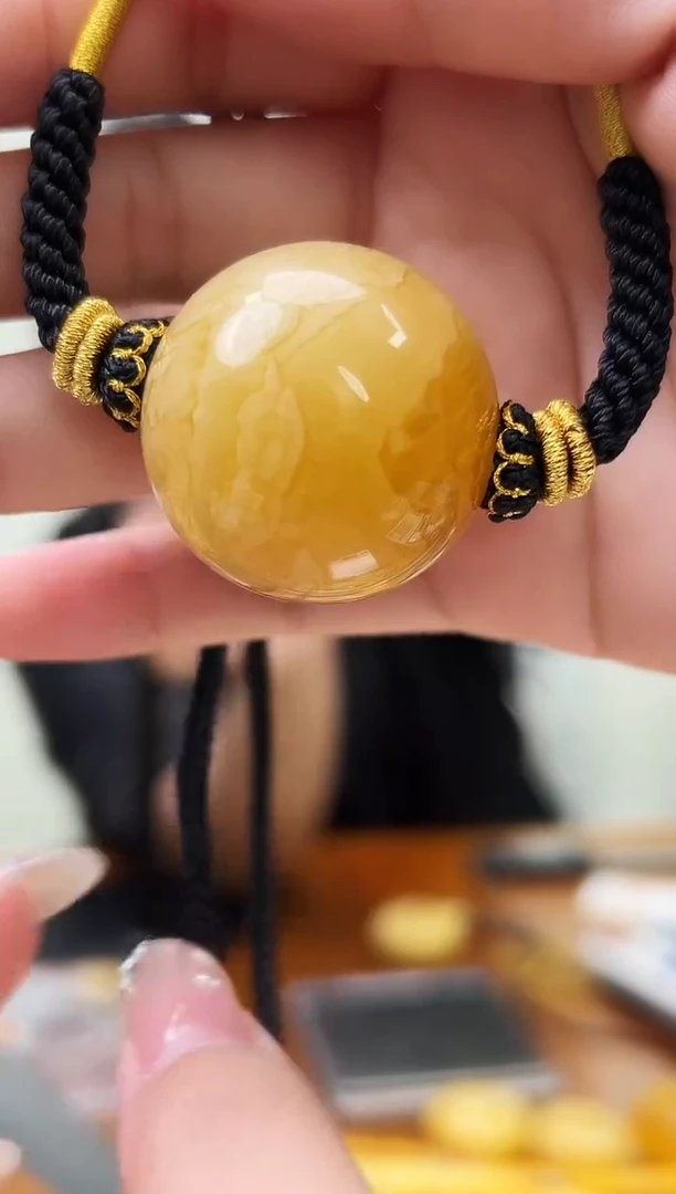 未镶嵌琥珀裸石琥珀蜜蜡吊坠