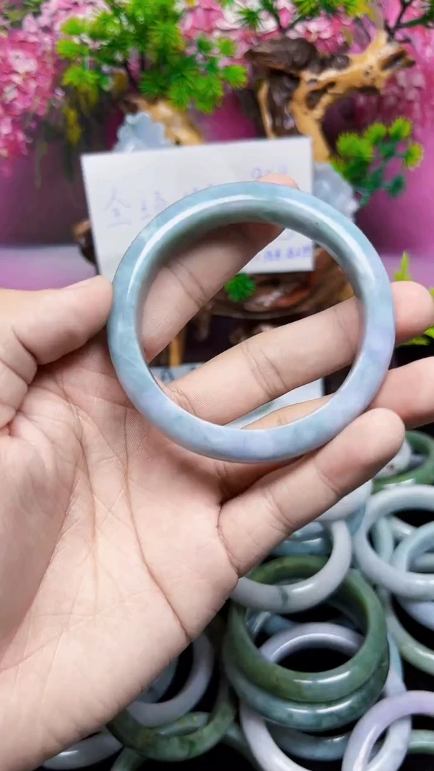 未镶嵌手镯翡翠S****光纯天然缅甸翡翠手镯