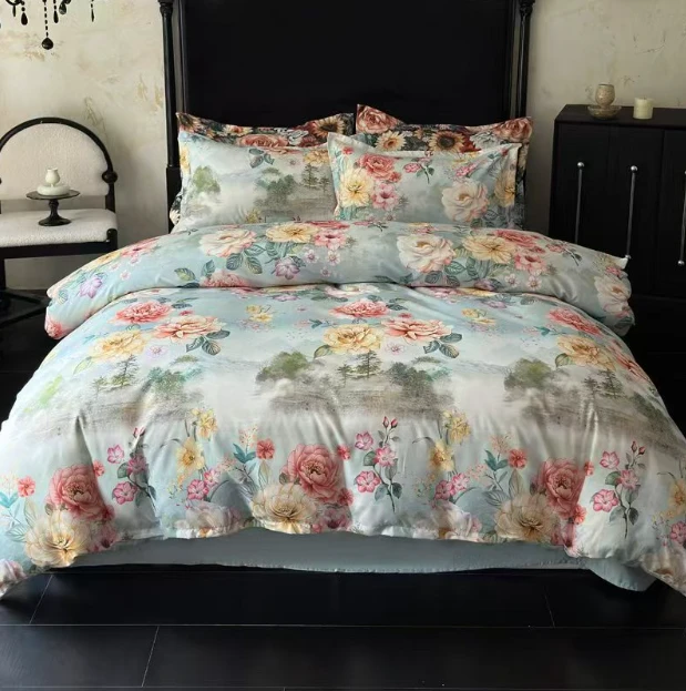 高端定制款  轻奢磨毛柔软亲肤  四件套