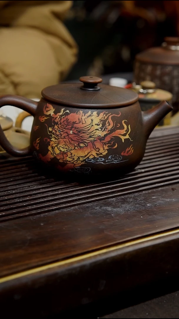 云南建水紫陶全手工  无瑕   260cc  065