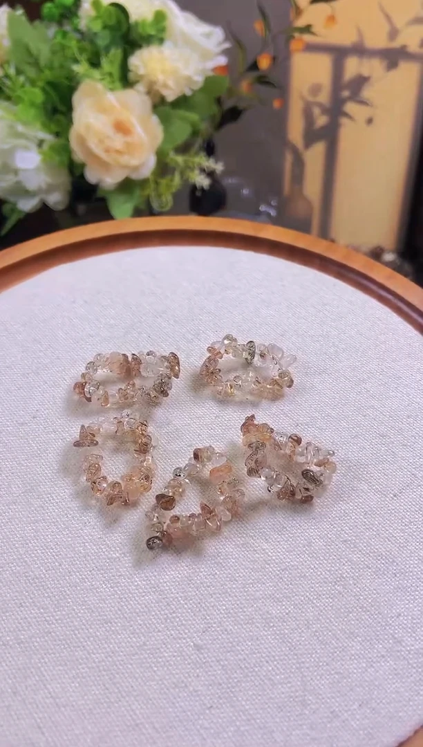 水晶戒指未镶嵌超七随行素