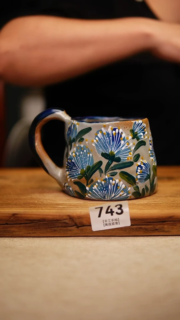 @@陶园瓷舍@@纯手工手绘@高温釉下彩