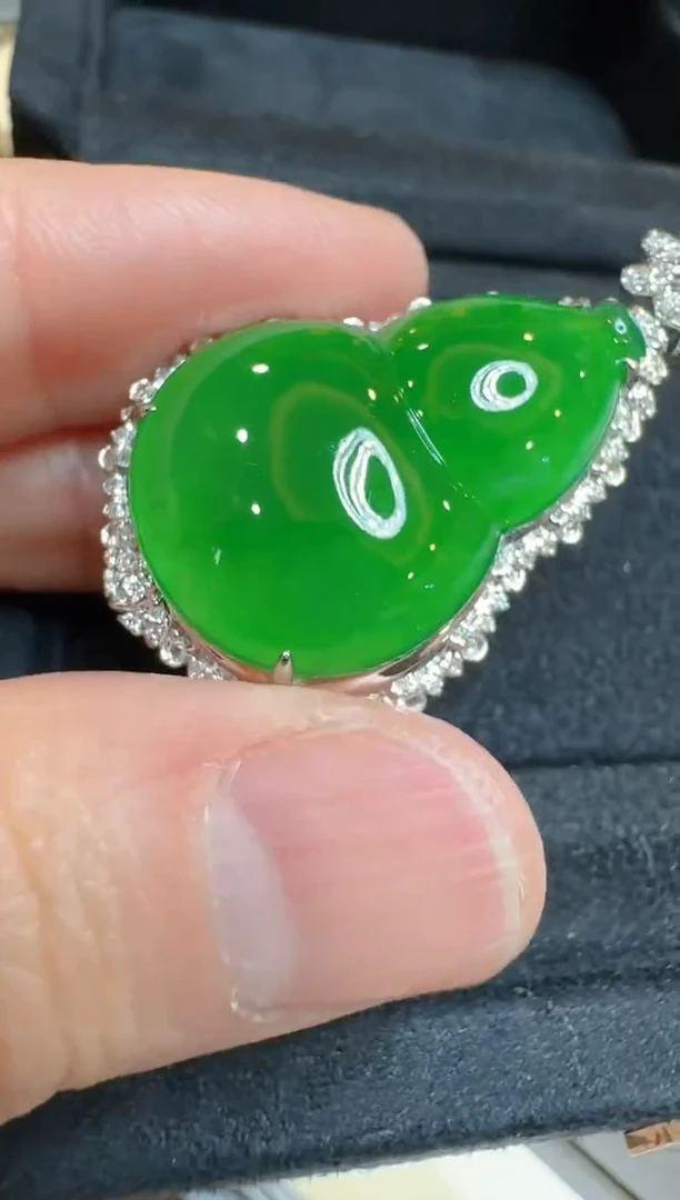 【闪购商品】翡翠吊坠(不含链)18K金镶嵌多样性团购发一件