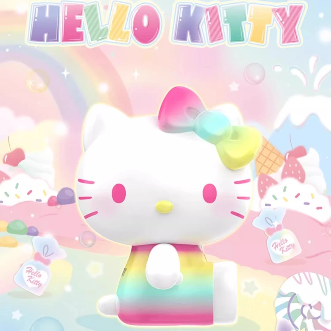 Hello Kitty夏日彩虹糖系列萌粒盲袋