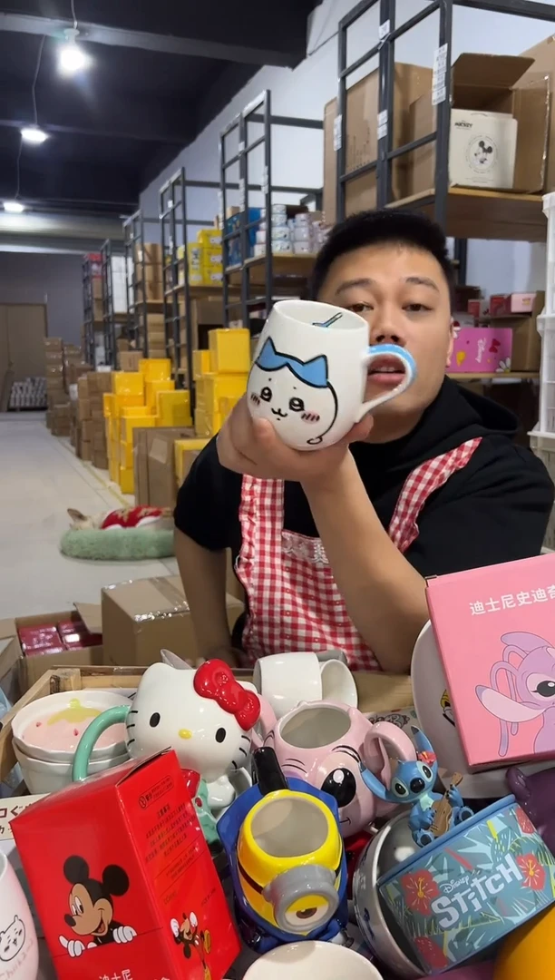 【闪购商品】杯陶瓷小八大肚杯