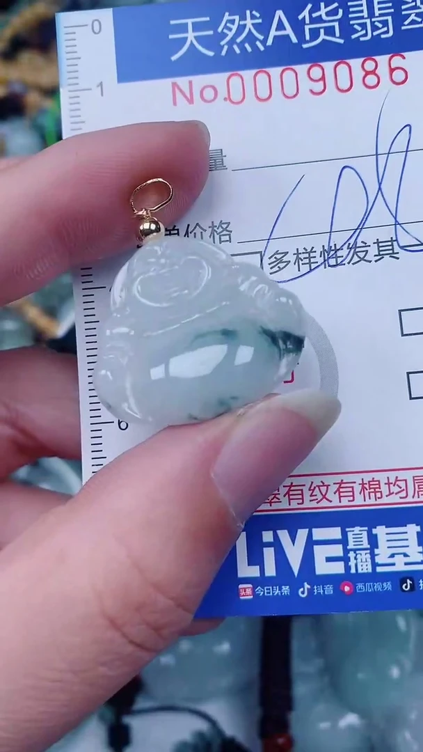 翡翠未镶嵌颈饰00009086