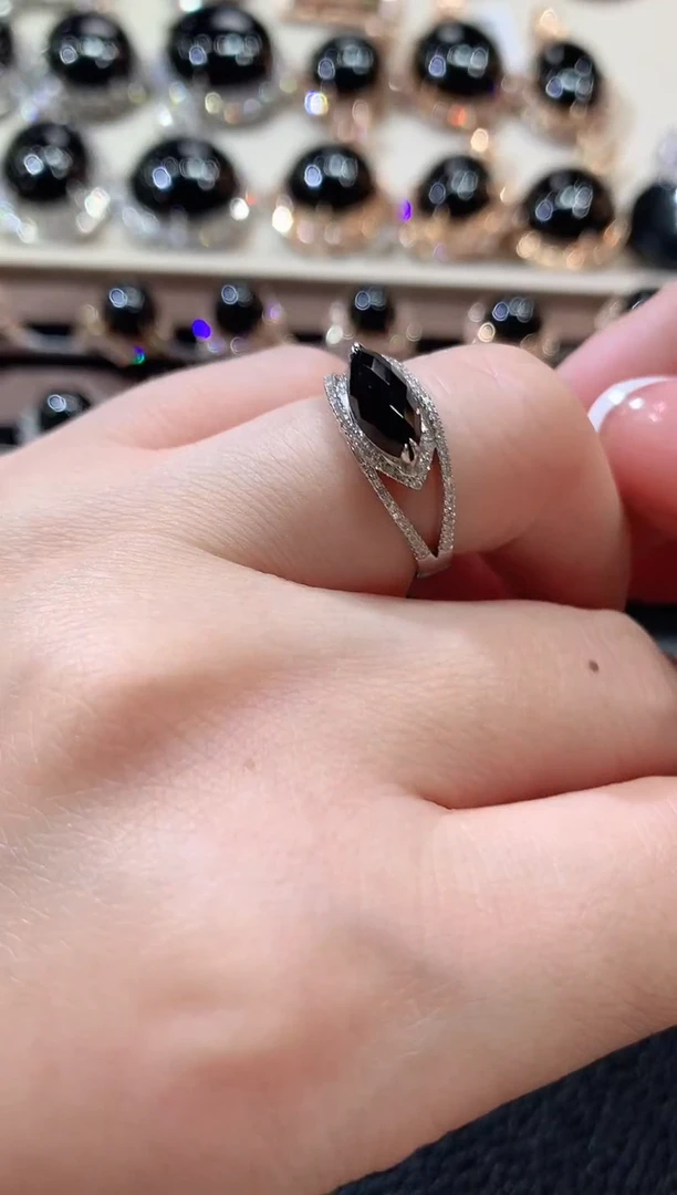 18K金镶嵌戒指翡翠C13