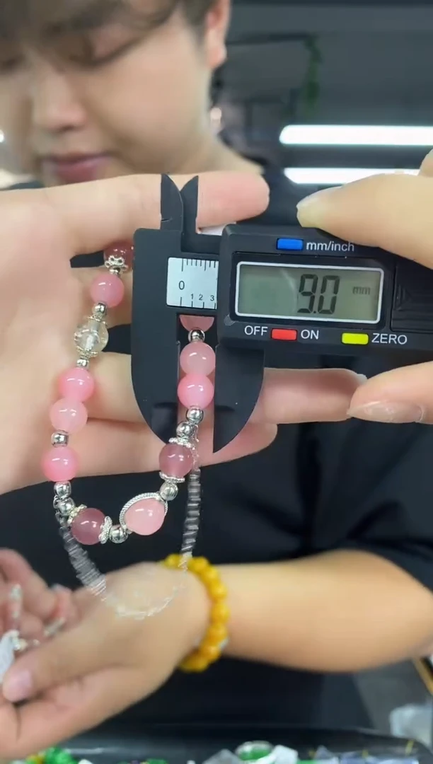 水晶手链未镶嵌多样性发其一颜色微差