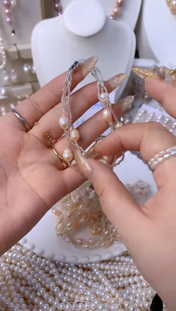 【闪购商品】淡水珍珠颈饰未镶嵌001