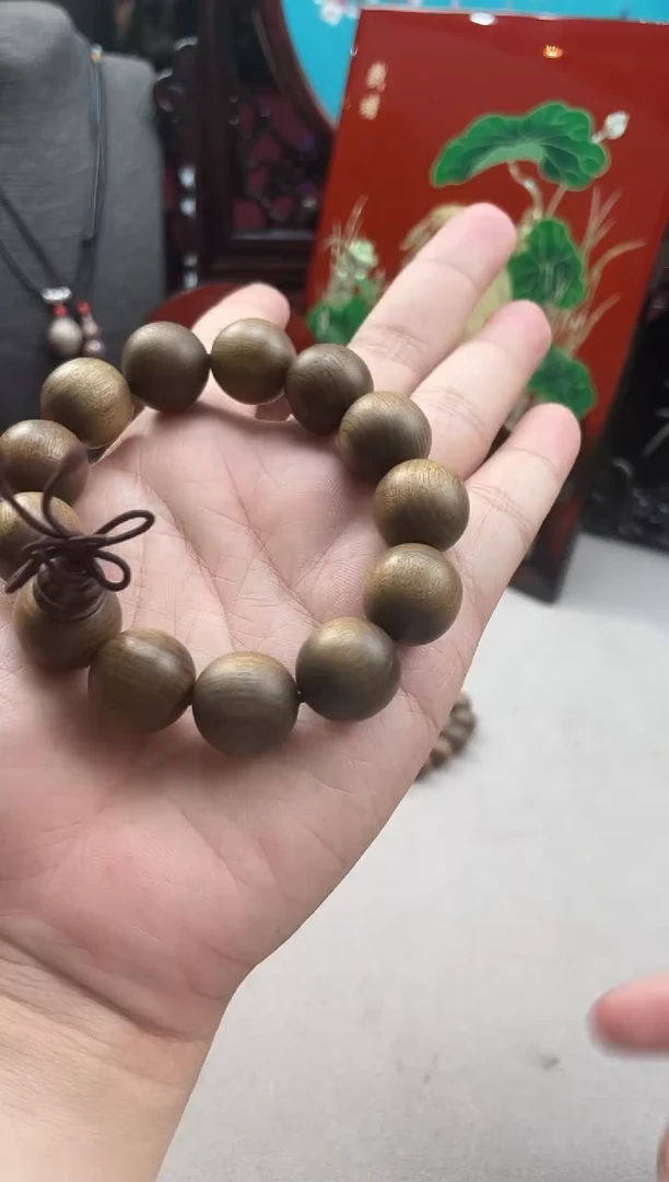 扬州漆器金丝手串大号