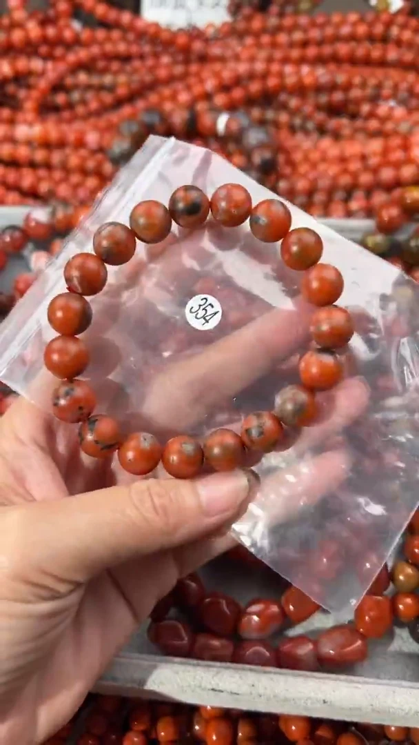 南红玛瑙手串未镶嵌11+