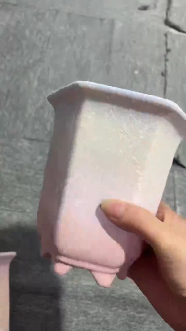 麦饭石粗陶多肉花盆