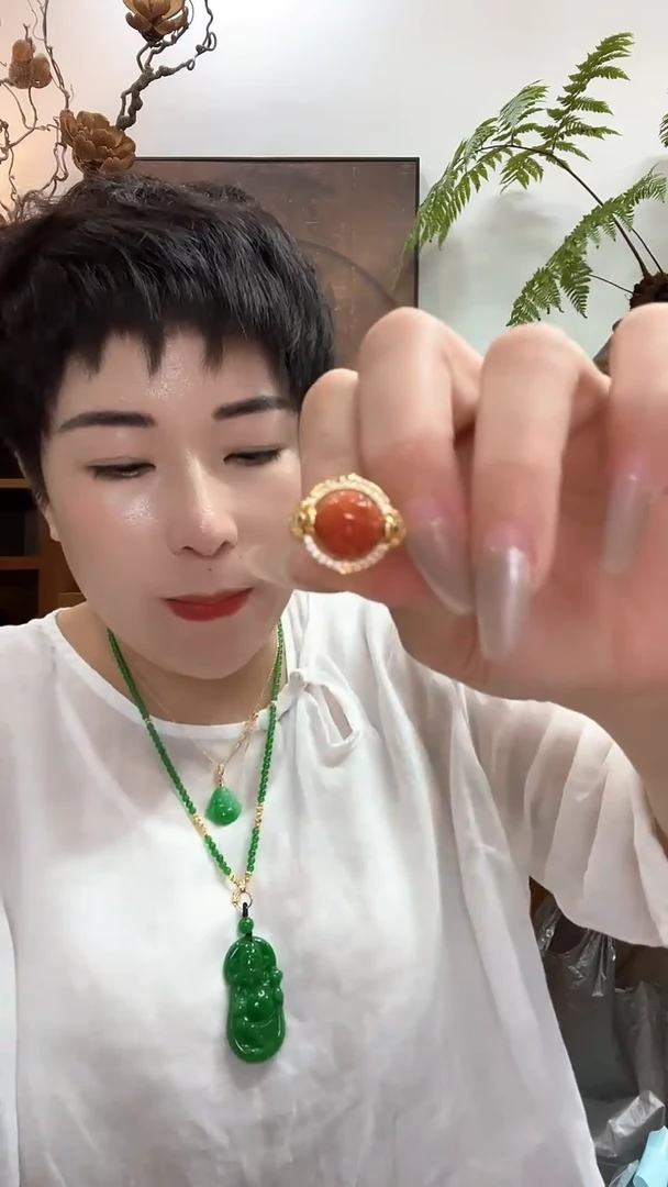 吊坠(赠链)合金翡翠384
