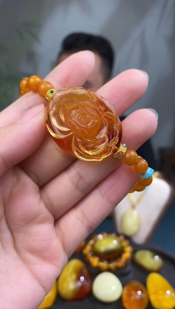 裸石琥珀未镶嵌 全国 包邮