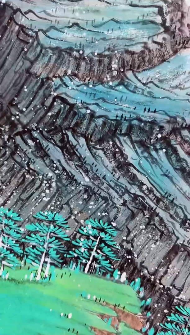 国画国画画都老张-书法绘画作品-甄选国画书法绘画