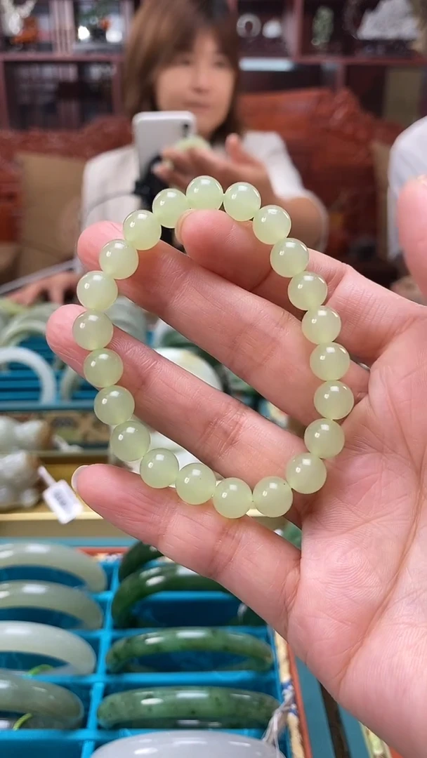 未镶嵌手链和田玉和田玉手串8mm