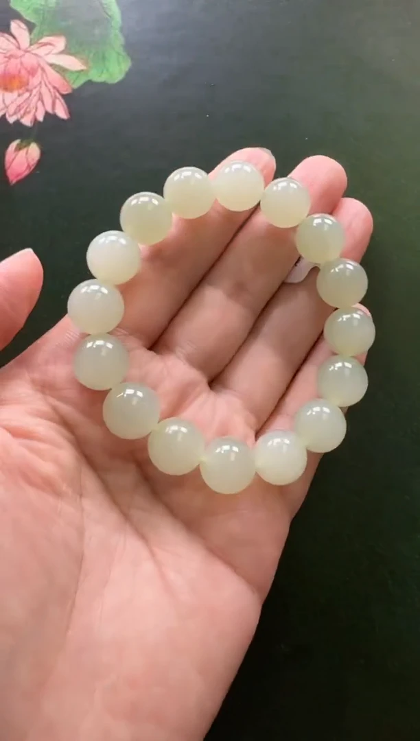 未镶嵌手串和田玉手串