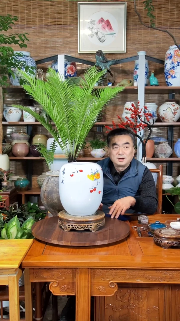 无花朵摆*水之韵水培瓷器瓶