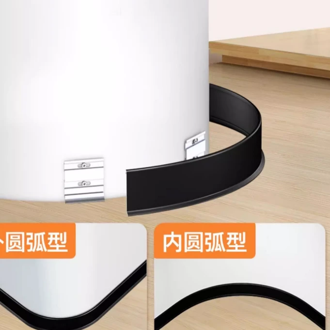 【大货定制】特厚铝合金踢脚线4CM/6CM/8CM颜色备注为准