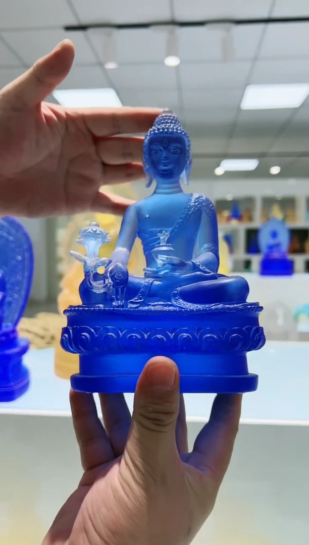 【闪购商品】茶宠古法琉璃药师