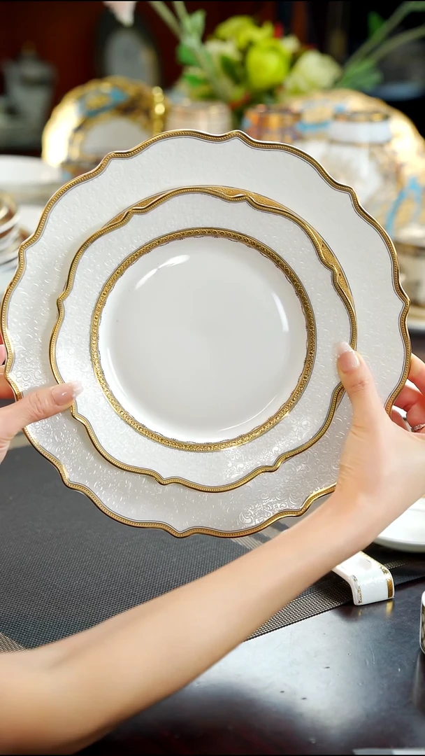 瓷片11英寸平盘 +8英寸平盘  1套