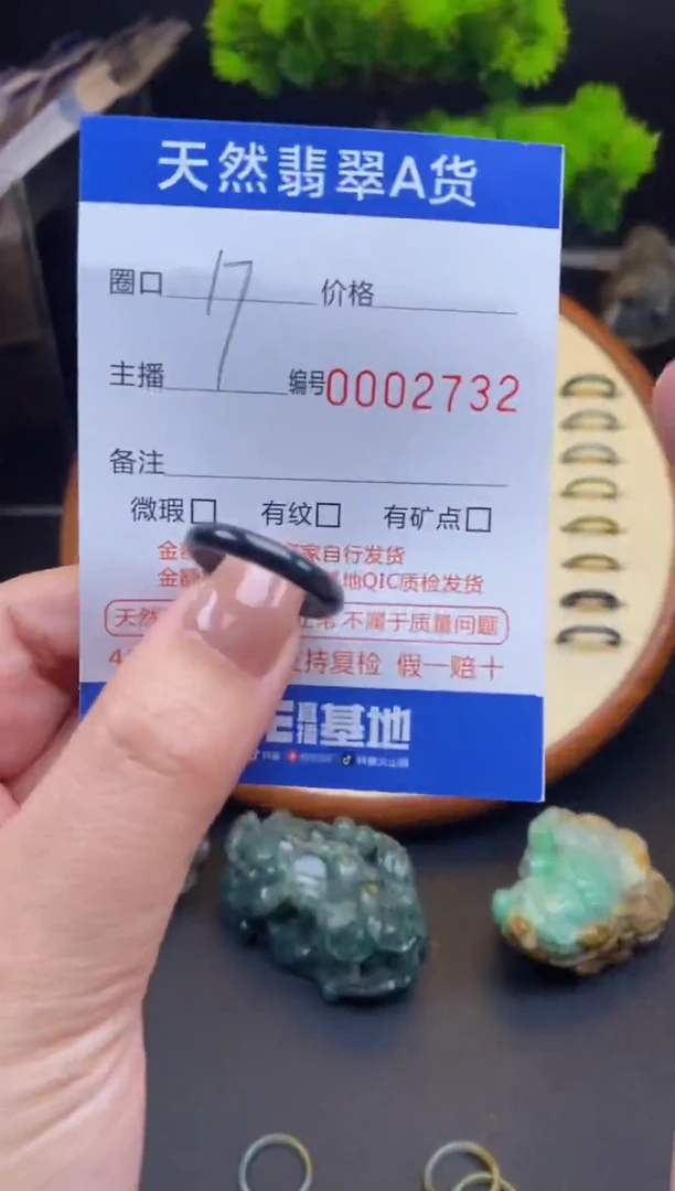 【闪购商品】翡翠戒指未镶嵌戒圈