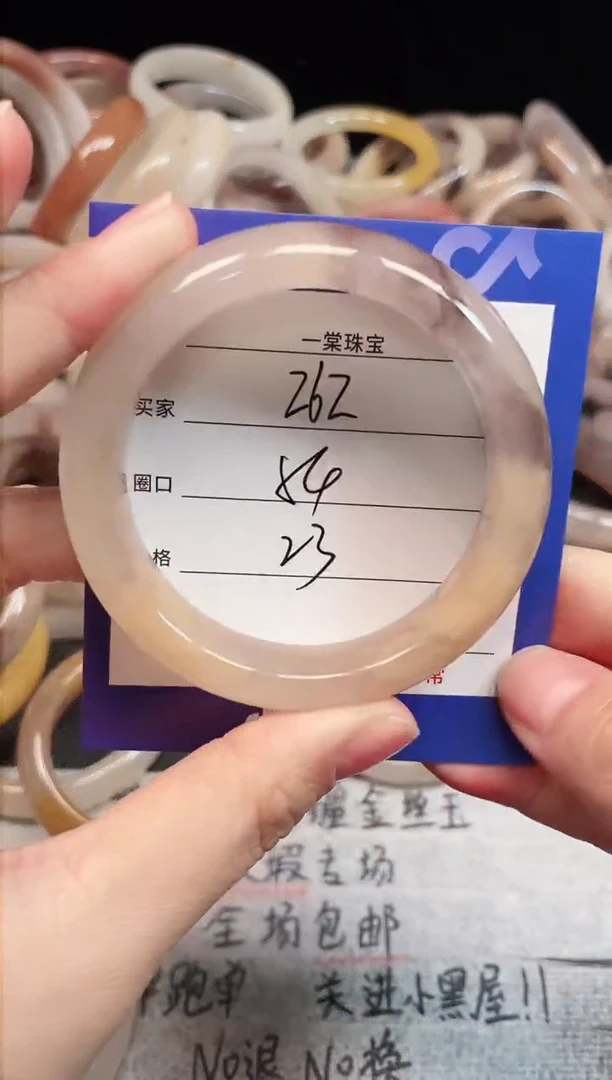 未镶嵌手镯石英质玉262