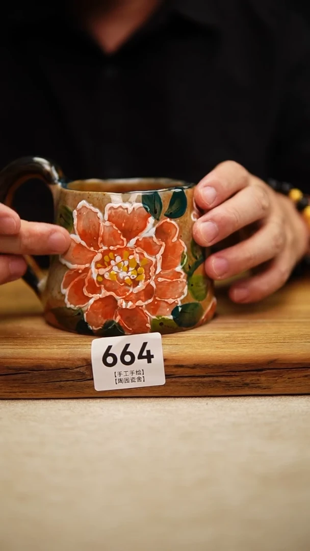 @@陶园瓷舍@@纯手工手绘@高温釉下彩