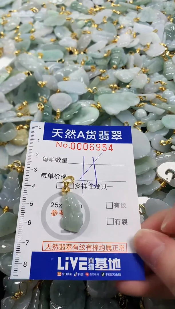 颈饰未镶嵌翡翠天然a货翡翠