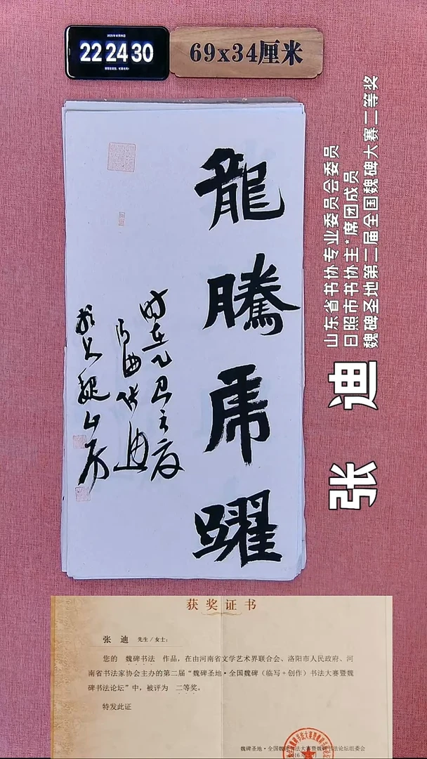 书法340    张老师书法作品