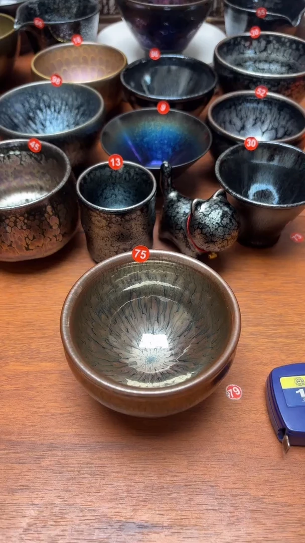 【闪购商品】茶盏75号建盏工匠茶器