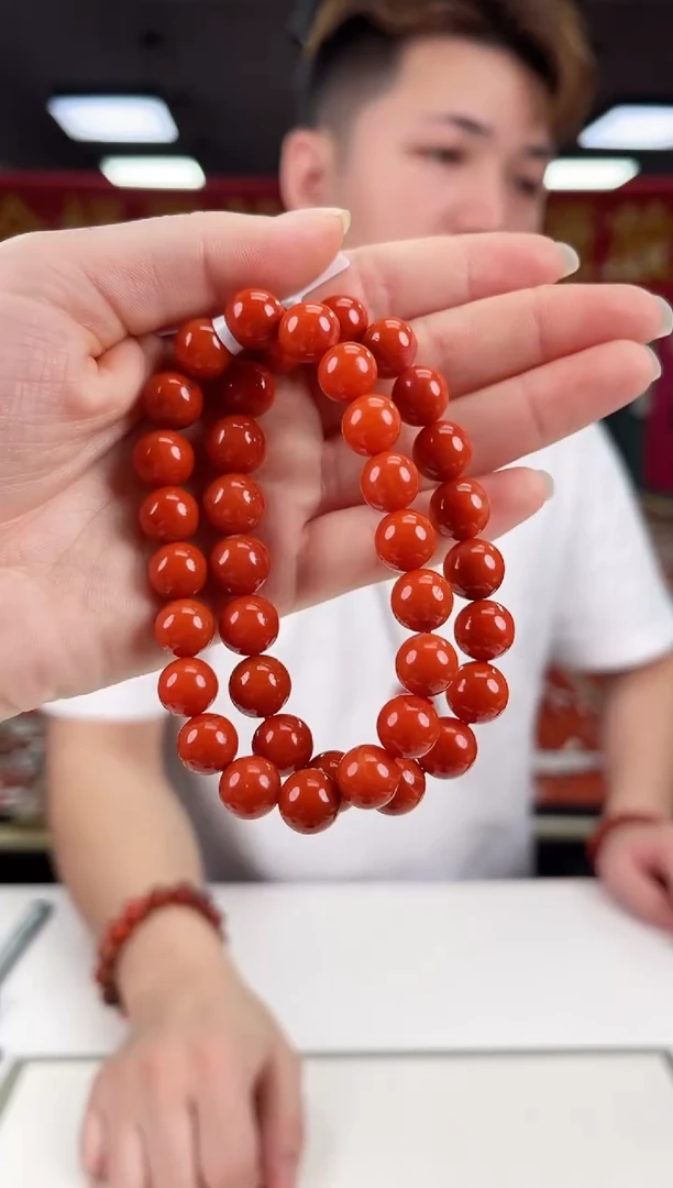 南红玛瑙瓦西手串10+未镶嵌（多样式发其一）