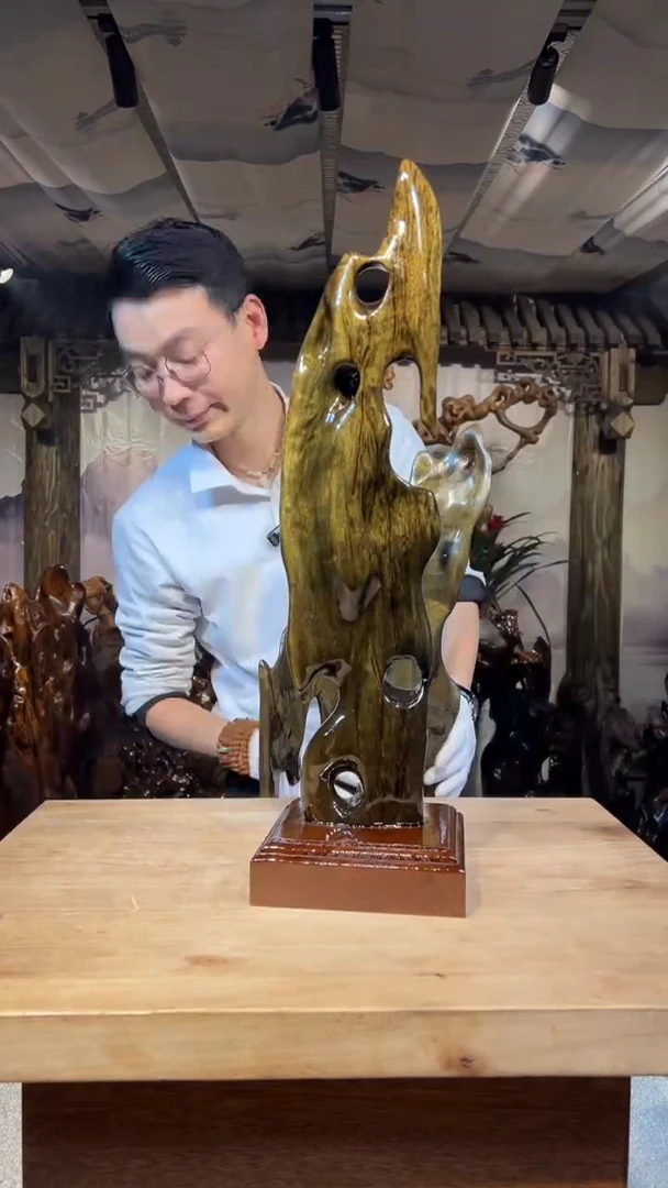 【闪购商品】金丝楠金丝楠小叶桢楠摆件