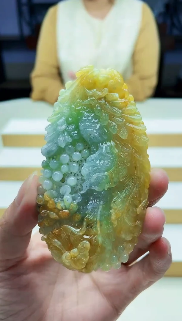 未镶嵌定制翡翠毛货09260526
