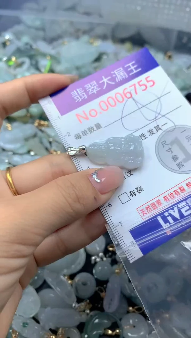 颈饰未镶嵌翡翠6755