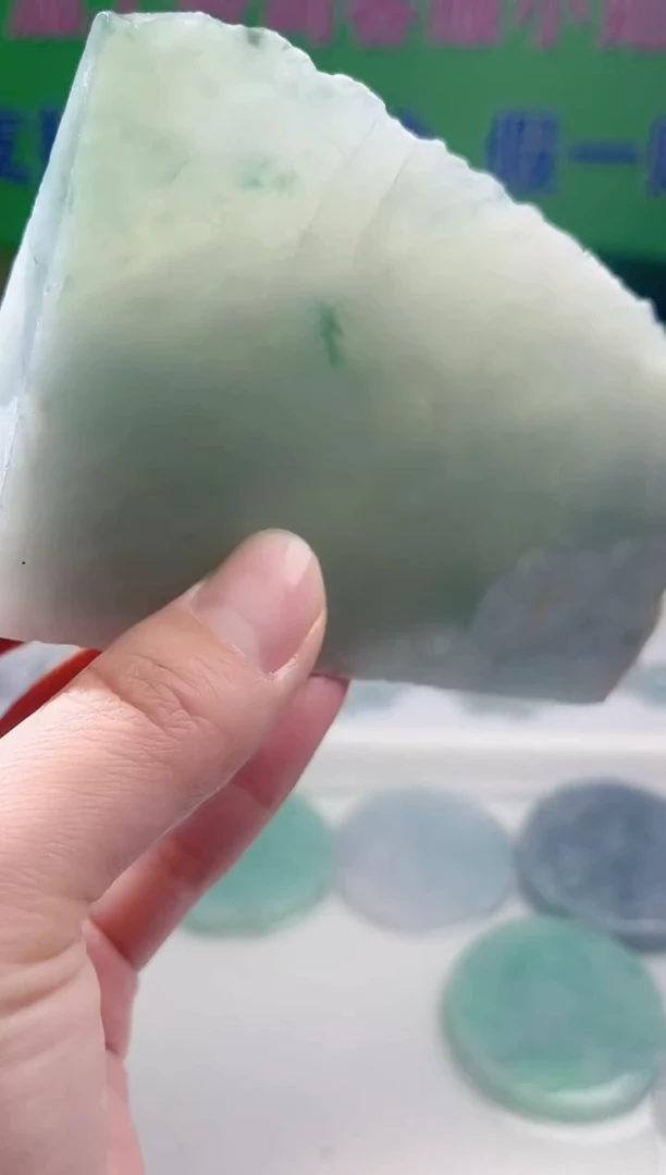 裸石翡翠天然翡翠A货古 南 134