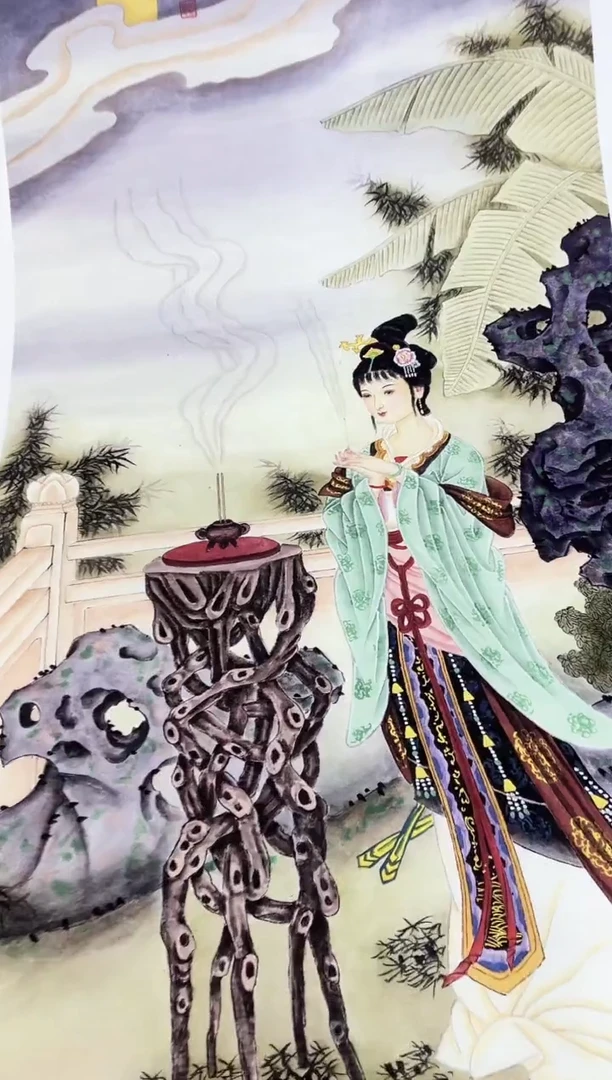 国画九霄甄选国画作品zhb035